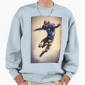 Football Player Sweatshirt - Minimalist Print Unisex - T-Shirt, Sweatshirt, Hoodie