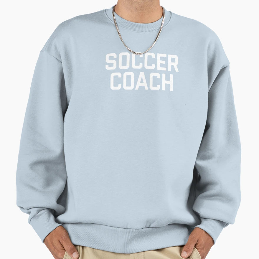 Soccer Coach Soccer Teacher Coach T-Shirt - Aesthetic Graphic Men Women - T-Shirt, Sweatshirt, Hoodie