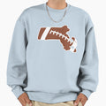 Football Massachusetts Fun Football Sweatshirt - Streetwear Style Unisex - T-Shirt, Sweatshirt, Hoodie