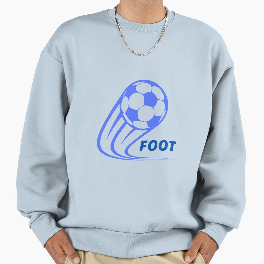 Football Sweatshirt - Trendy Graphic for Adults - T-Shirt, Sweatshirt, Hoodie