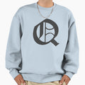 Q Old English Lettering Q Sweatshirt - Graphic Print Men Women - T-Shirt, Sweatshirt, Hoodie