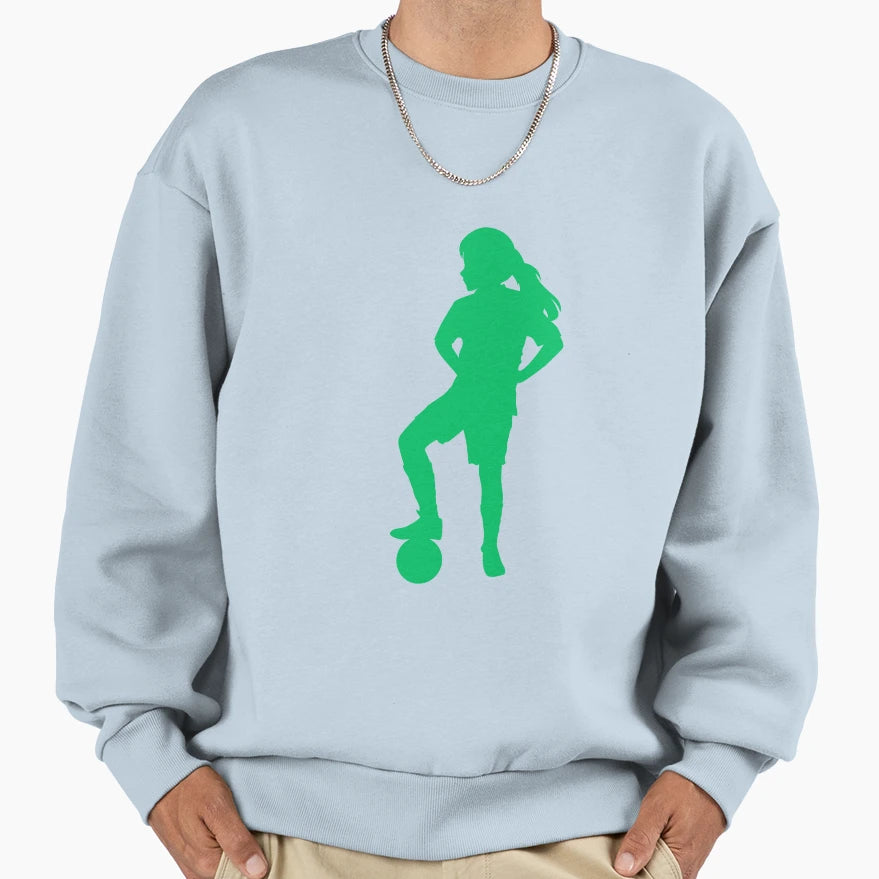 Green Player Her Game Her Rules Sweatshirt - Trendy Graphic Unisex - T-Shirt, Sweatshirt, Hoodie