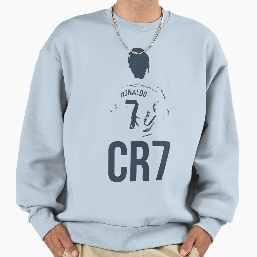 Cr7 Cristiano Ronaldo Sweatshirt - Custom Art Print for Adults - T-Shirt, Sweatshirt, Hoodie