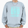 Best Coach Dad Ever Combi Sweatshirt - Novelty Apparel for Adults - T-Shirt, Sweatshirt, Hoodie