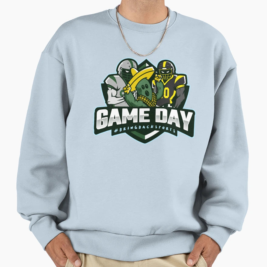 Game Day Sweatshirt - Novelty Apparel Unisex - T-Shirt, Sweatshirt, Hoodie