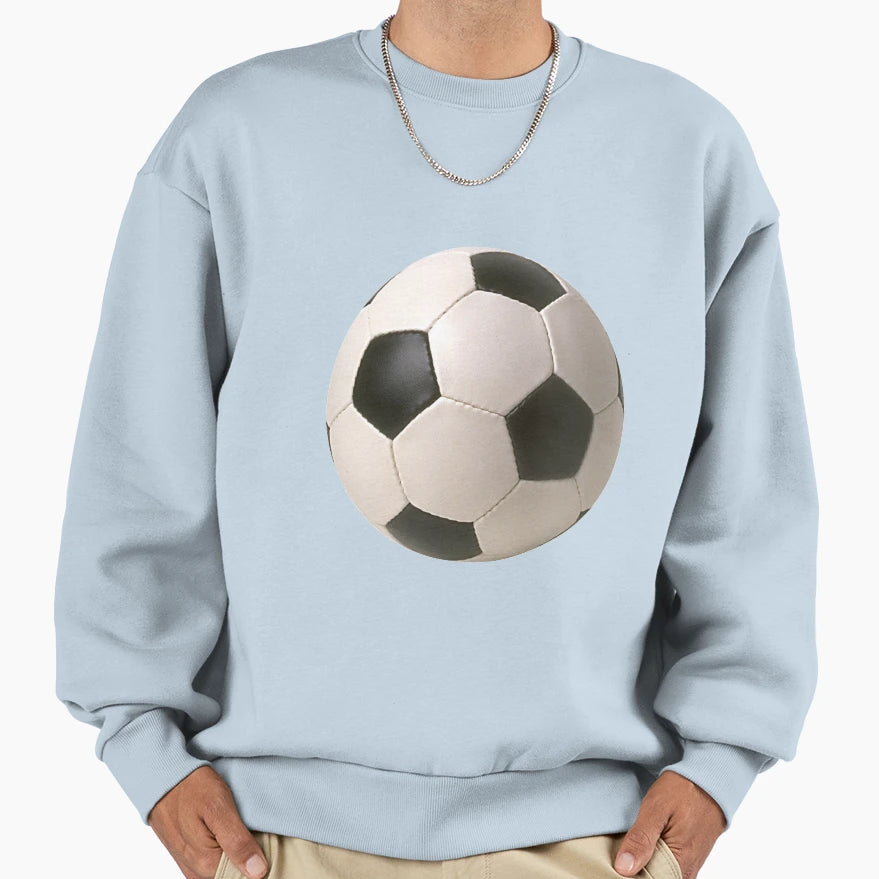 Soccerball Sweatshirt - Fun Novelty Design Unisex - T-Shirt, Sweatshirt, Hoodie