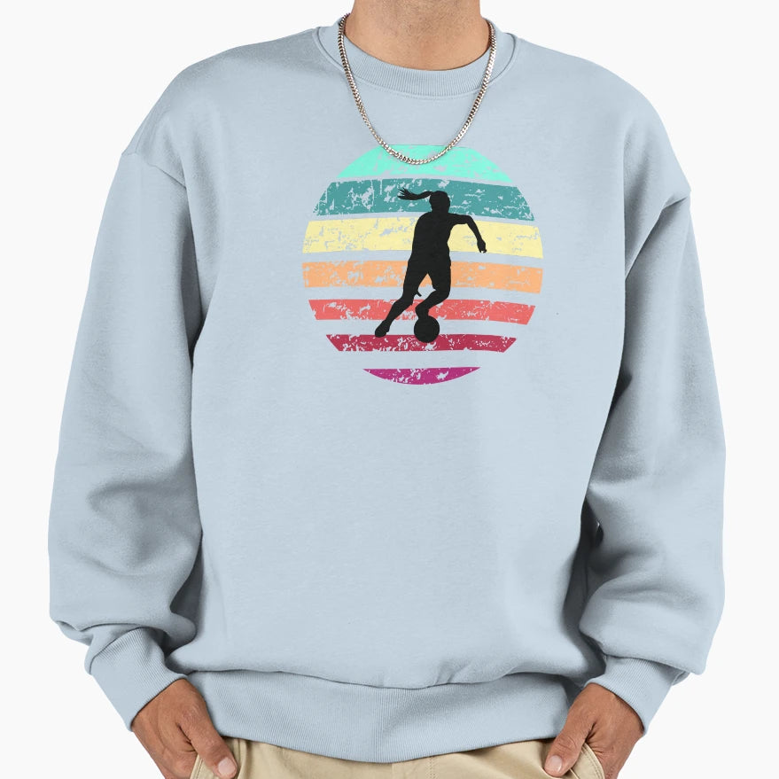 Soccer Sprint Summer Football Sweatshirt - Aesthetic Graphic Men Women - T-Shirt, Sweatshirt, Hoodie
