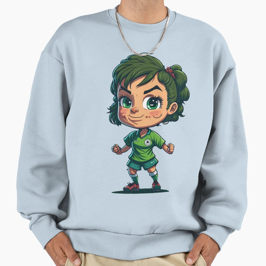 Soccer Green 1 Sweatshirt - Minimalist Print Men Women - T-Shirt, Sweatshirt, Hoodie