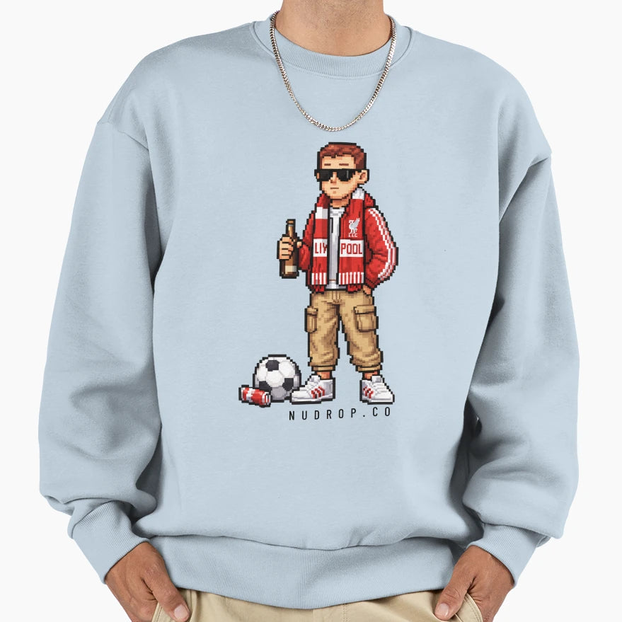 Reds Sweatshirt - Aesthetic Graphic for Adults - T-Shirt, Sweatshirt, Hoodie