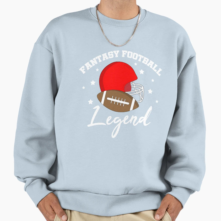Football Fantasy Legend T Shrit Sweatshirt - Unique Graphic Men Women - T-Shirt, Sweatshirt, Hoodie