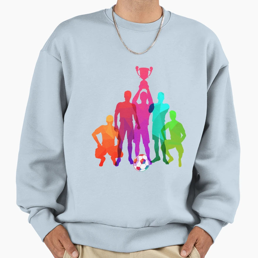 Winning Trophy Victory Vibes Sweatshirt - Streetwear Style Men Women - T-Shirt, Sweatshirt, Hoodie