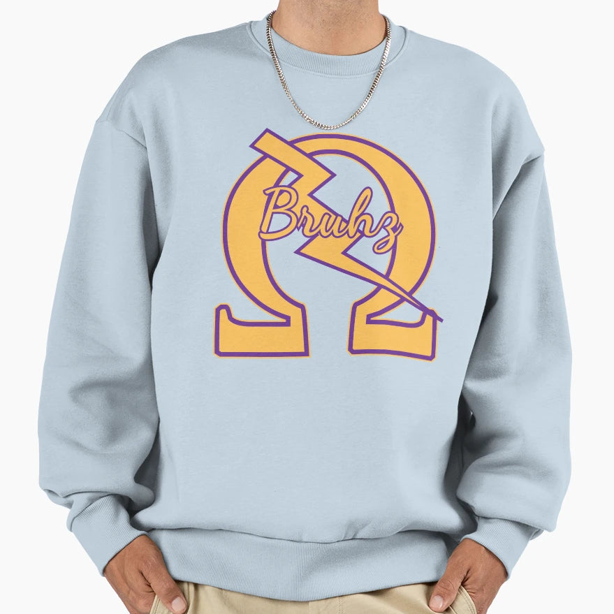 1911 Omega Que Dog Roo Nasty Dawg Psi Phi Sweatshirt - Graphic Print Unisex - T-Shirt, Sweatshirt, Hoodie
