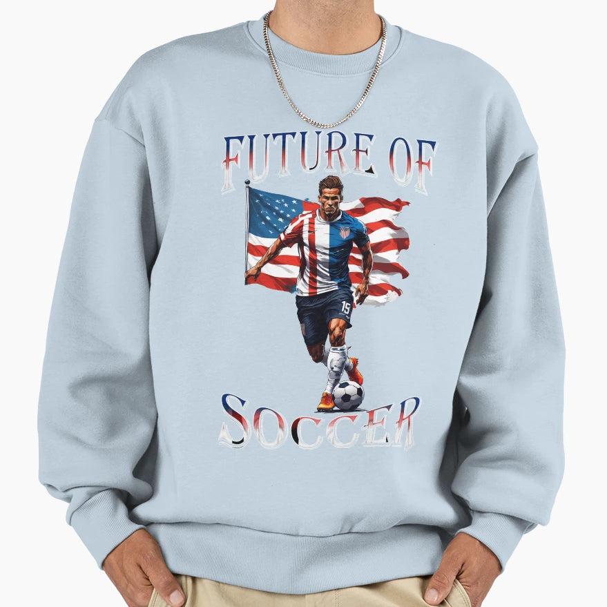 Future Soccer Usa T-Shirt - Custom Art Print Men Women - T-Shirt, Sweatshirt, Hoodie