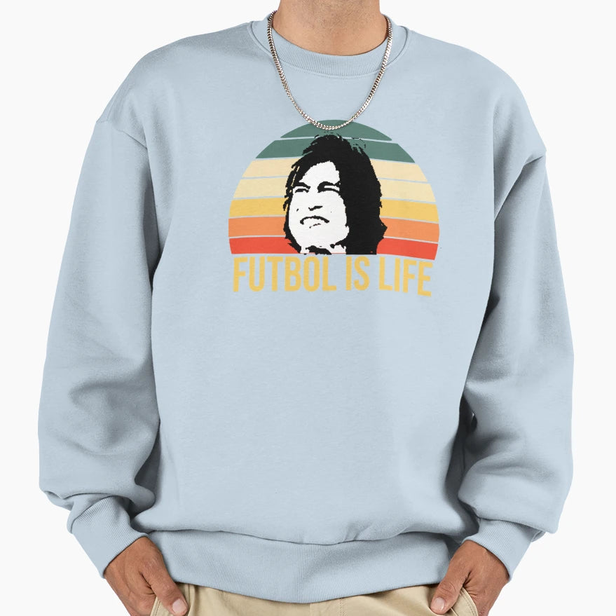 Futbol Is Life Sweatshirt - Minimalist Print Unisex - T-Shirt, Sweatshirt, Hoodie