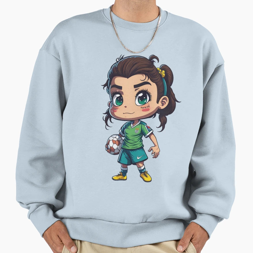 Soccer Green 5 Sweatshirt - Novelty Apparel Unisex - T-Shirt, Sweatshirt, Hoodie