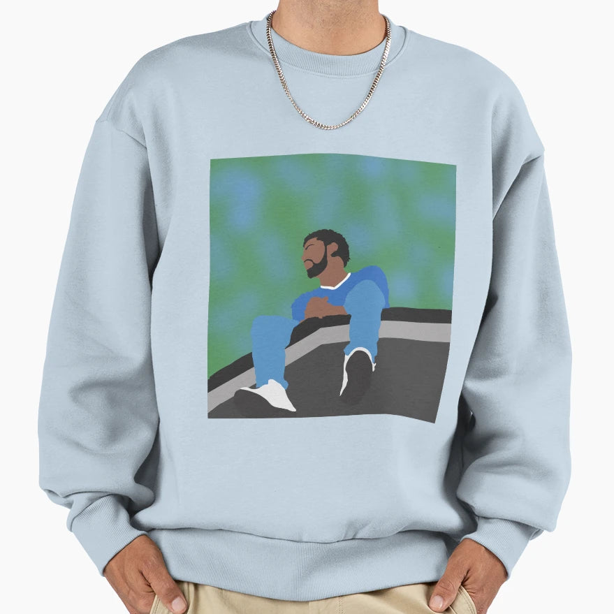 J Cole Minimalist Album Cover Sweatshirt - Streetwear Style Men Women - T-Shirt, Sweatshirt, Hoodie