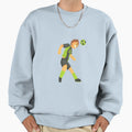 Football Player Smiling And Sweatshirt - Fun Novelty Design Men Women - T-Shirt, Sweatshirt, Hoodie