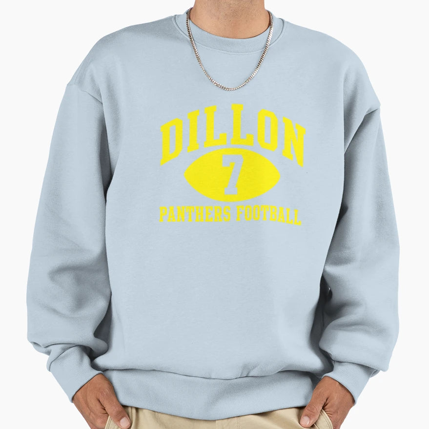 Dillon Panthers Football 7 Sweatshirt - Custom Art Print Unisex - T-Shirt, Sweatshirt, Hoodie
