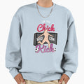 Chick Who Can Kick Soccer Sweatshirt - Streetwear Style Men Women - T-Shirt, Sweatshirt, Hoodie