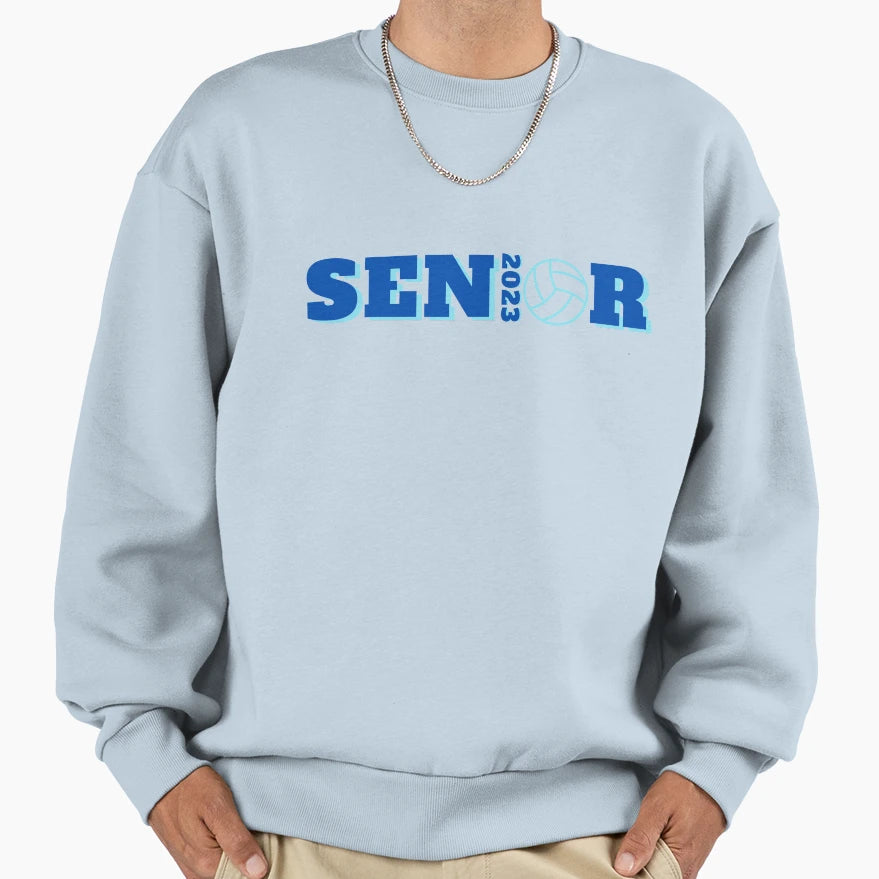 Senior Volleyball Night 2023 Sweatshirt - Trendy Graphic Unisex - T-Shirt, Sweatshirt, Hoodie