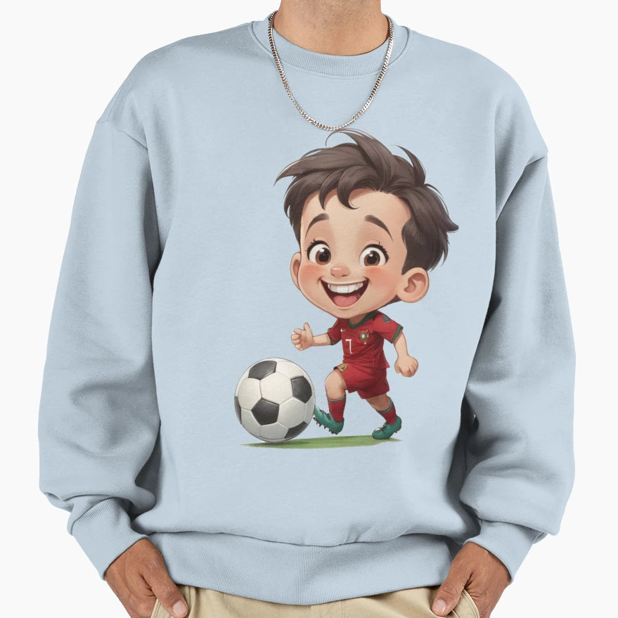 Portugal Footballer Beautiful T-Shirt - Fun Novelty Design Men Women - T-Shirt, Sweatshirt, Hoodie
