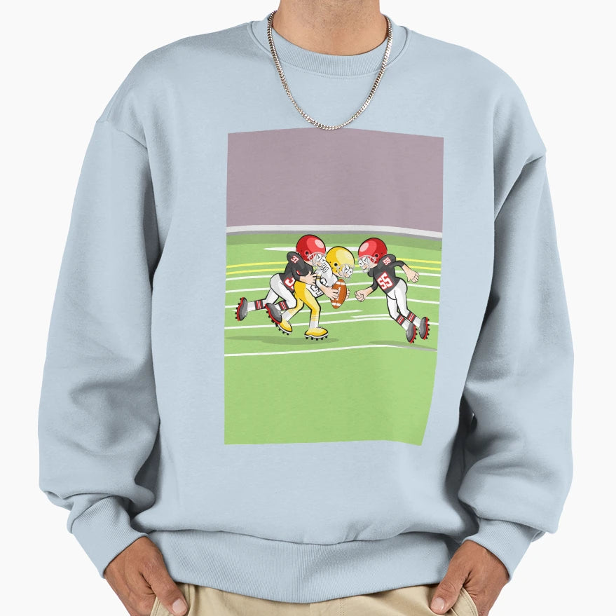 Sensational Play Intrepid American Sweatshirt - Unique Graphic Unisex - T-Shirt, Sweatshirt, Hoodie