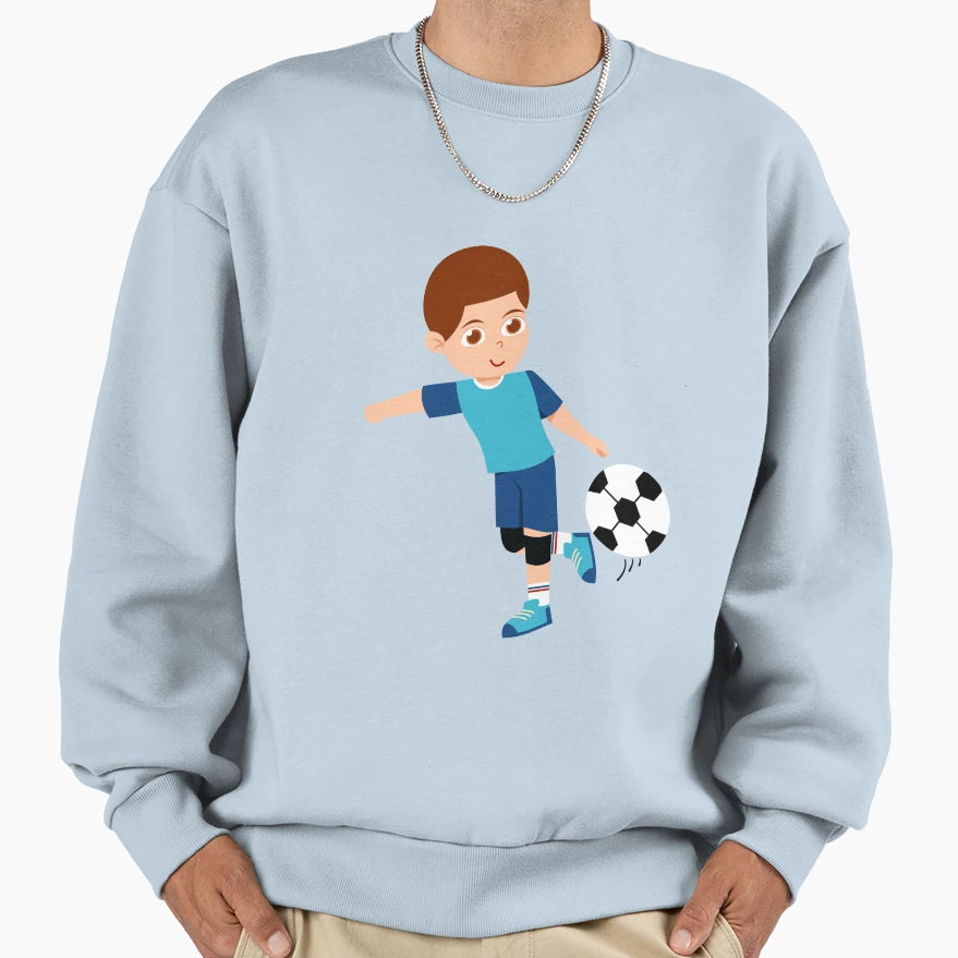 Happy Player Player Ball Sweatshirt - Casual Everyday Wear Men Women - T-Shirt, Sweatshirt, Hoodie