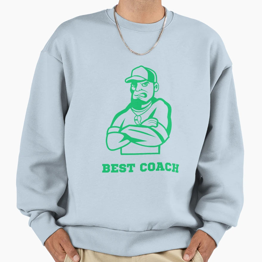 Best Coach Game Plan Genius Sweatshirt - Streetwear Style Men Women - T-Shirt, Sweatshirt, Hoodie