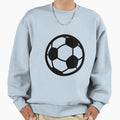 Soccer Ball Drawing Sweatshirt - Minimalist Print Men Women - T-Shirt, Sweatshirt, Hoodie