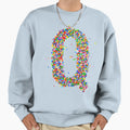 Sprinkly Q Sweatshirt - Graphic Print Men Women - T-Shirt, Sweatshirt, Hoodie