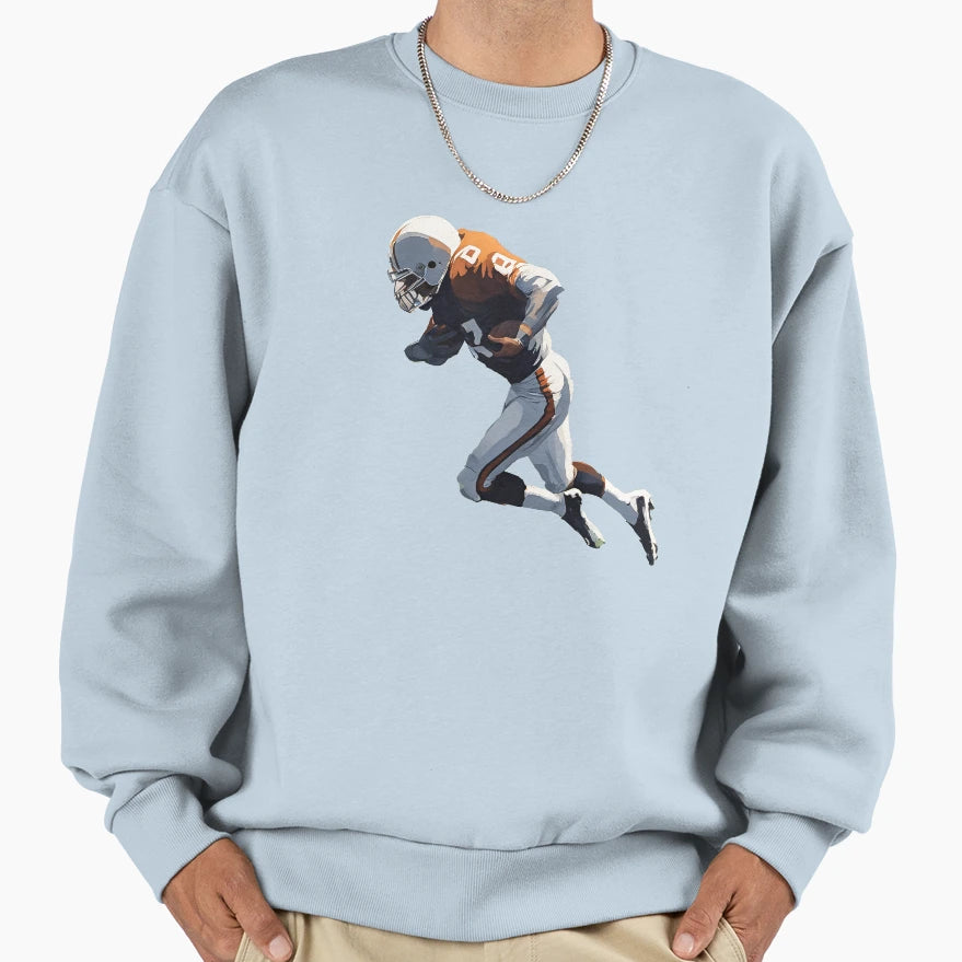 Gridiron Football Player Sweatshirt - Novelty Apparel for Adults - T-Shirt, Sweatshirt, Hoodie