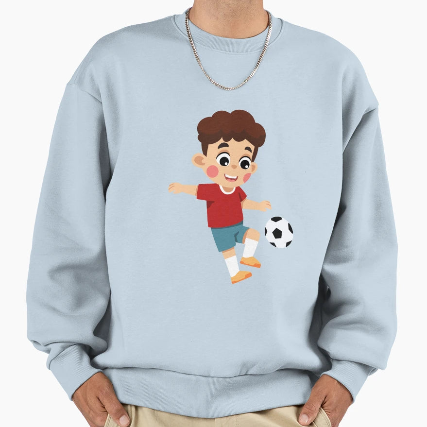 Happy Player Player Ball Little Sweatshirt - Novelty Apparel Unisex - T-Shirt, Sweatshirt, Hoodie