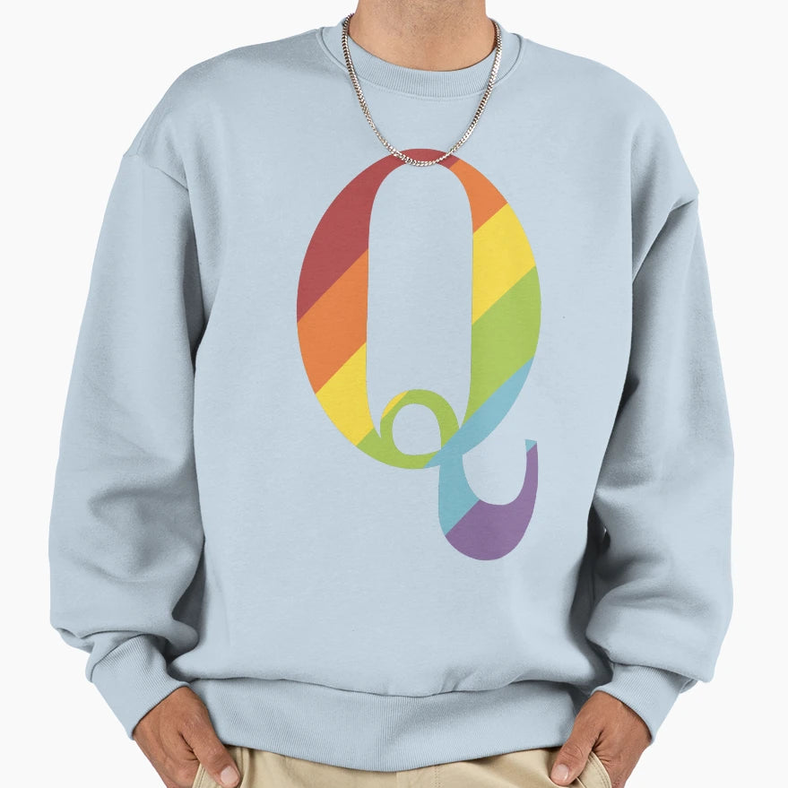 Queer As Fact Sweatshirt - Custom Art Print for Adults - T-Shirt, Sweatshirt, Hoodie