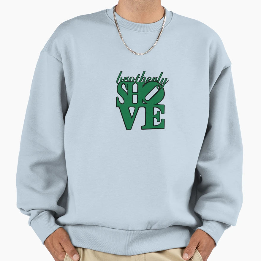 Brotherly Shove Sweatshirt - Unique Graphic for Adults - T-Shirt, Sweatshirt, Hoodie