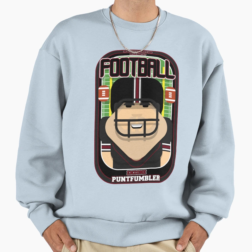 American Football Black And Sweatshirt - Fun Novelty Design Men Women - T-Shirt, Sweatshirt, Hoodie