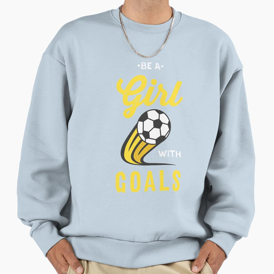 Soccer Be Goals Soccer Gift Sweatshirt - Minimalist Print for Adults - T-Shirt, Sweatshirt, Hoodie