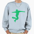 Football Green Dribbler 3 Player Sweatshirt - Streetwear Style Men Women - T-Shirt, Sweatshirt, Hoodie