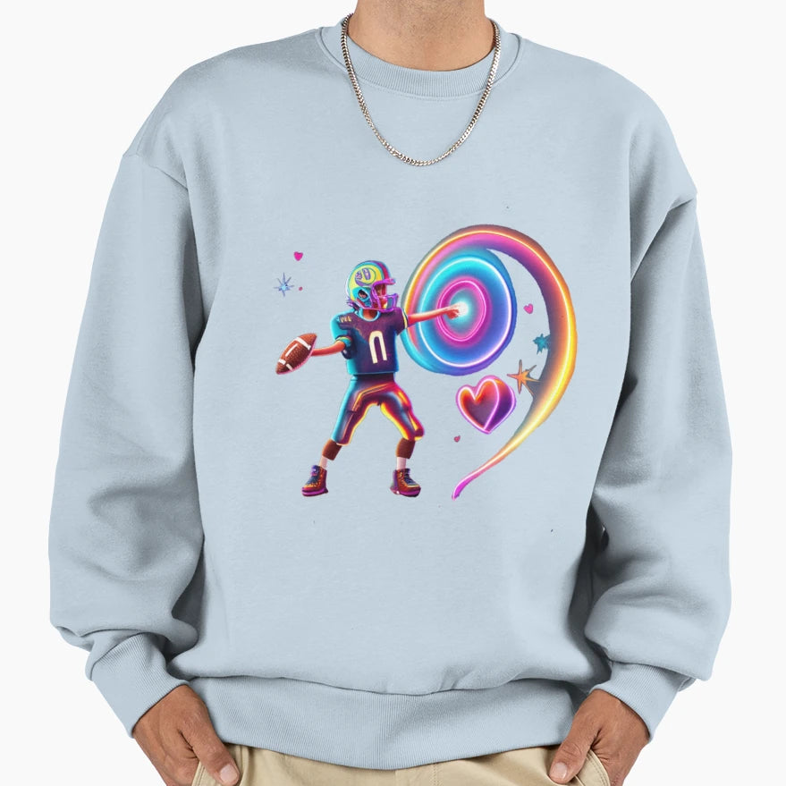 Qb Magic Neon Lights Quirky Tools Sweatshirt - Casual Everyday Wear Unisex - T-Shirt, Sweatshirt, Hoodie