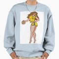 Basketball Pinup Sweatshirt - Aesthetic Graphic Men Women - T-Shirt, Sweatshirt, Hoodie