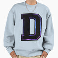 D Varsity Letter Sweatshirt - Custom Art Print Unisex - T-Shirt, Sweatshirt, Hoodie