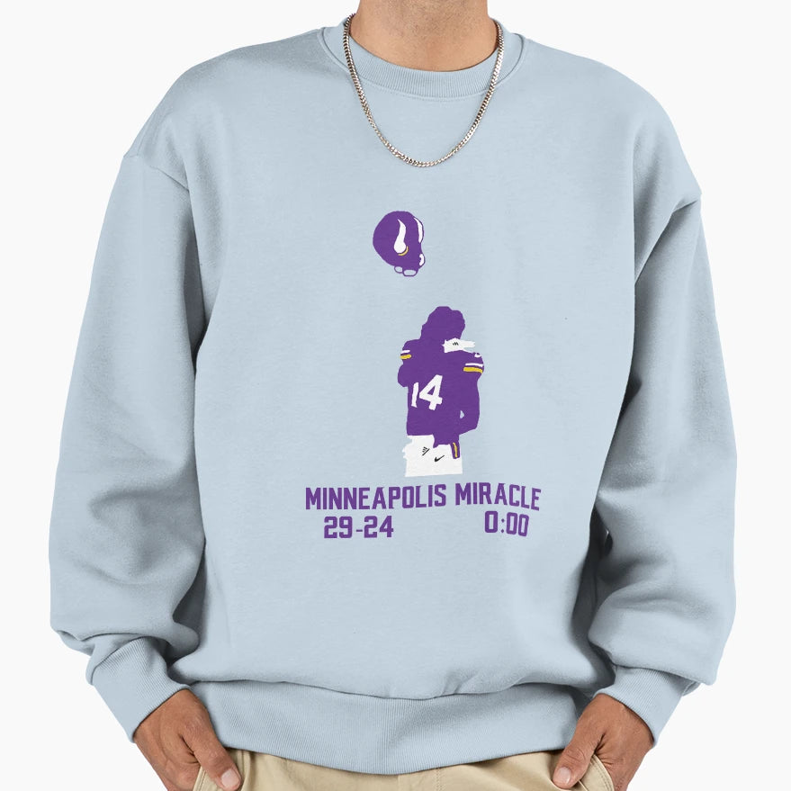 Minneapolis Miracle Sweatshirt - Custom Art Print Unisex - T-Shirt, Sweatshirt, Hoodie