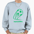 Football Green Ball Curve Sweatshirt - Fun Novelty Design Men Women - T-Shirt, Sweatshirt, Hoodie
