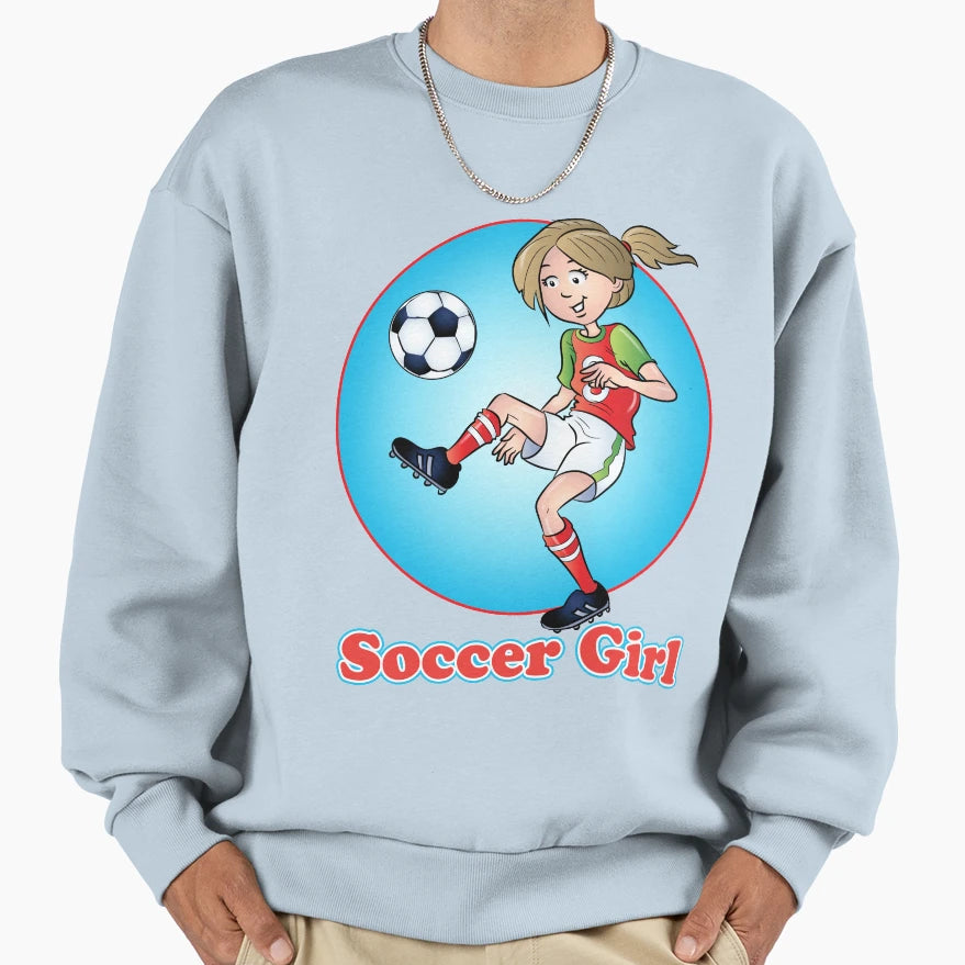 Soccer Sweatshirt - Graphic Print for Adults - T-Shirt, Sweatshirt, Hoodie