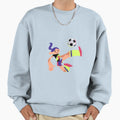 Football Cartoon 2 Player Ball Your Sweatshirt - Trendy Graphic for Adults - T-Shirt, Sweatshirt, Hoodie