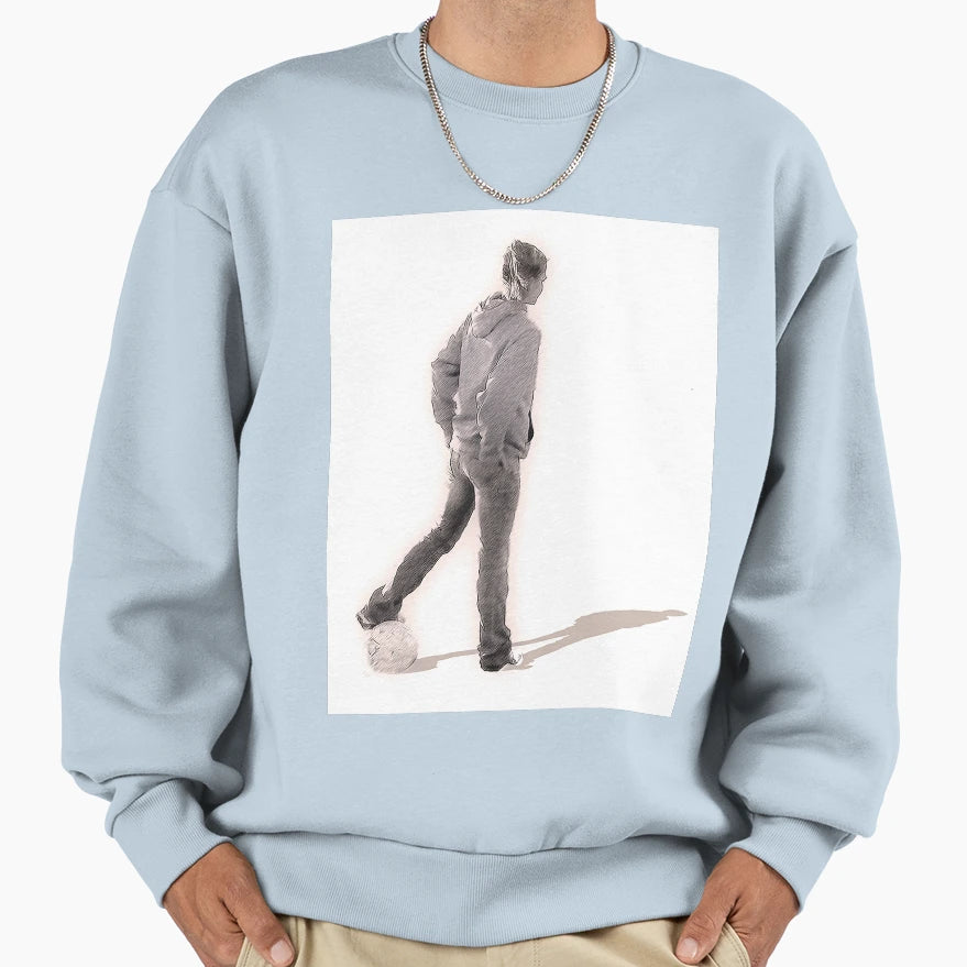 Football Sweatshirt - Fun Novelty Design Men Women - T-Shirt, Sweatshirt, Hoodie
