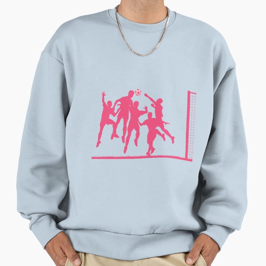 Copy Attacking Ball Field Sweatshirt - Fun Novelty Design for Adults - T-Shirt, Sweatshirt, Hoodie