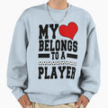 Soccer Player Sweatshirt - Trendy Graphic Unisex - T-Shirt, Sweatshirt, Hoodie