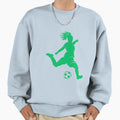 Green Shooting Her Game Her Sweatshirt - Fun Novelty Design for Adults - T-Shirt, Sweatshirt, Hoodie