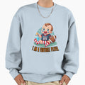 American Football Cartoon Sweatshirt - Aesthetic Graphic Unisex - T-Shirt, Sweatshirt, Hoodie