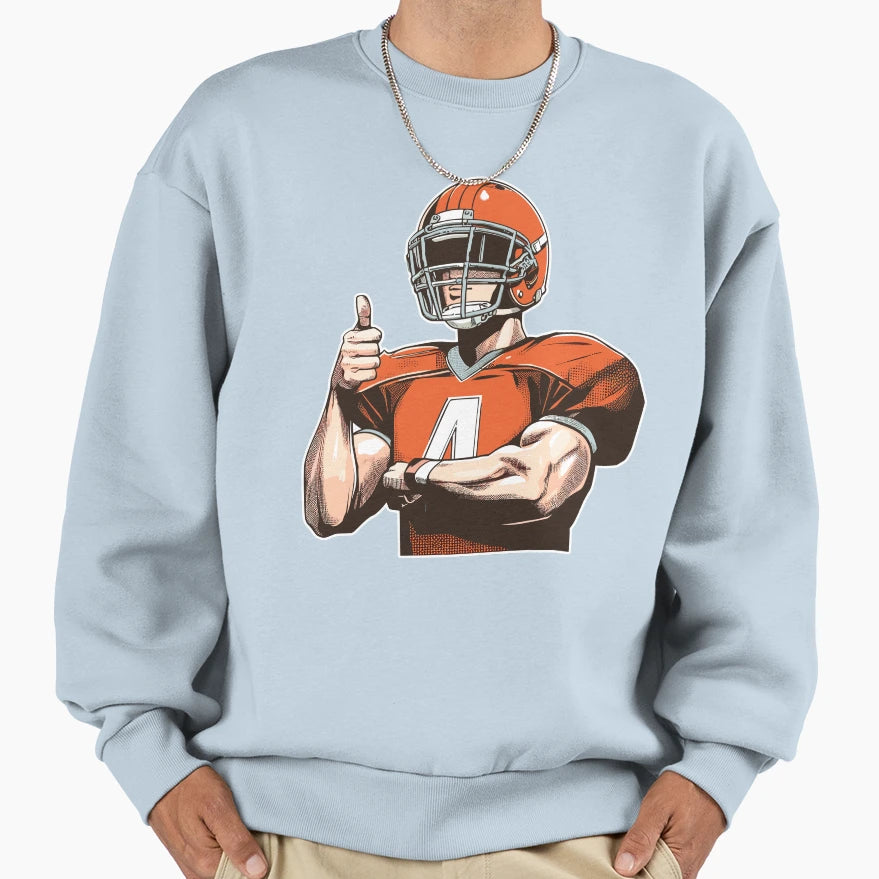 Footballer Approves Funny Sweatshirt - Novelty Apparel Unisex - T-Shirt, Sweatshirt, Hoodie